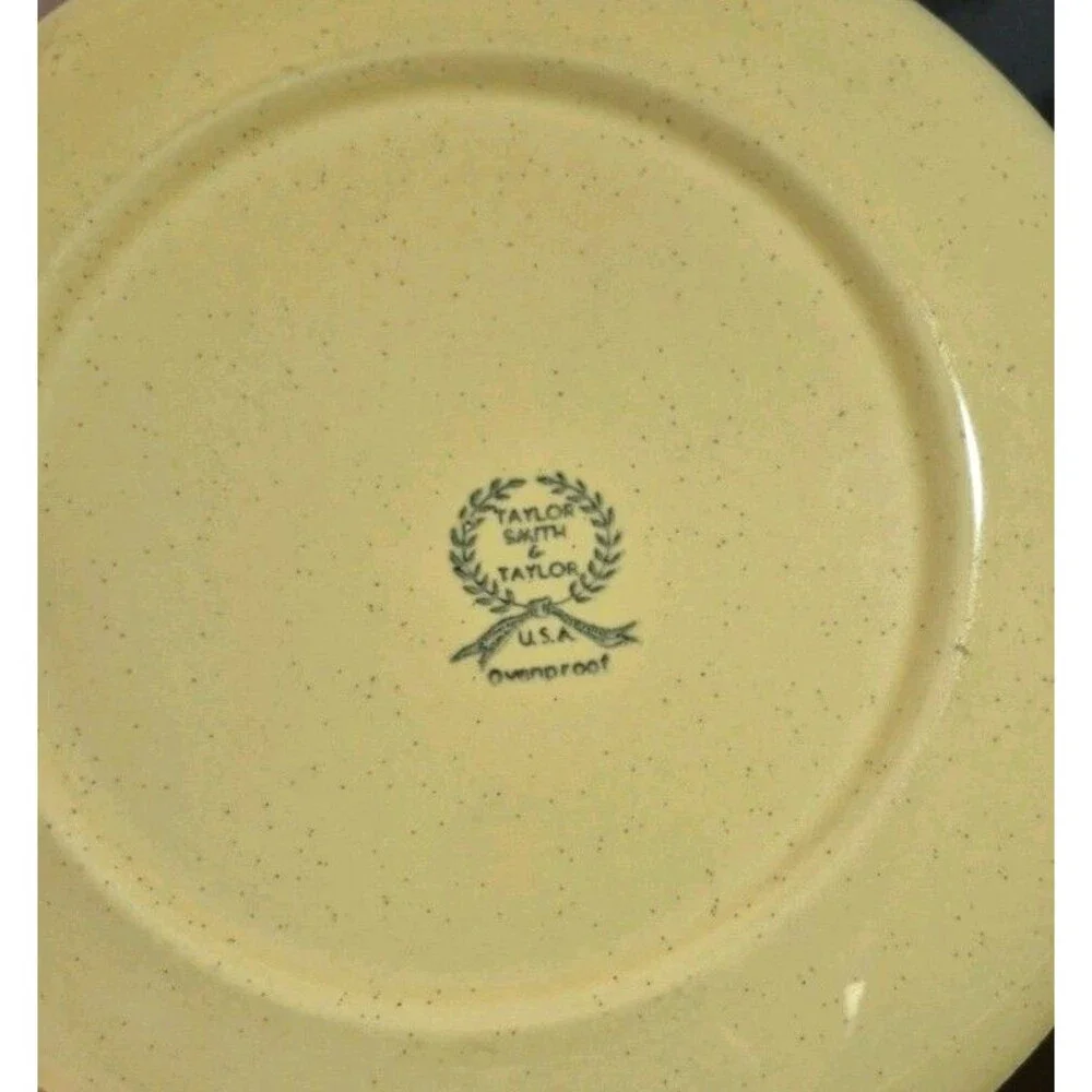 Taylor Smith & Taylor Reveille Rooster Dinner Plate 10.25